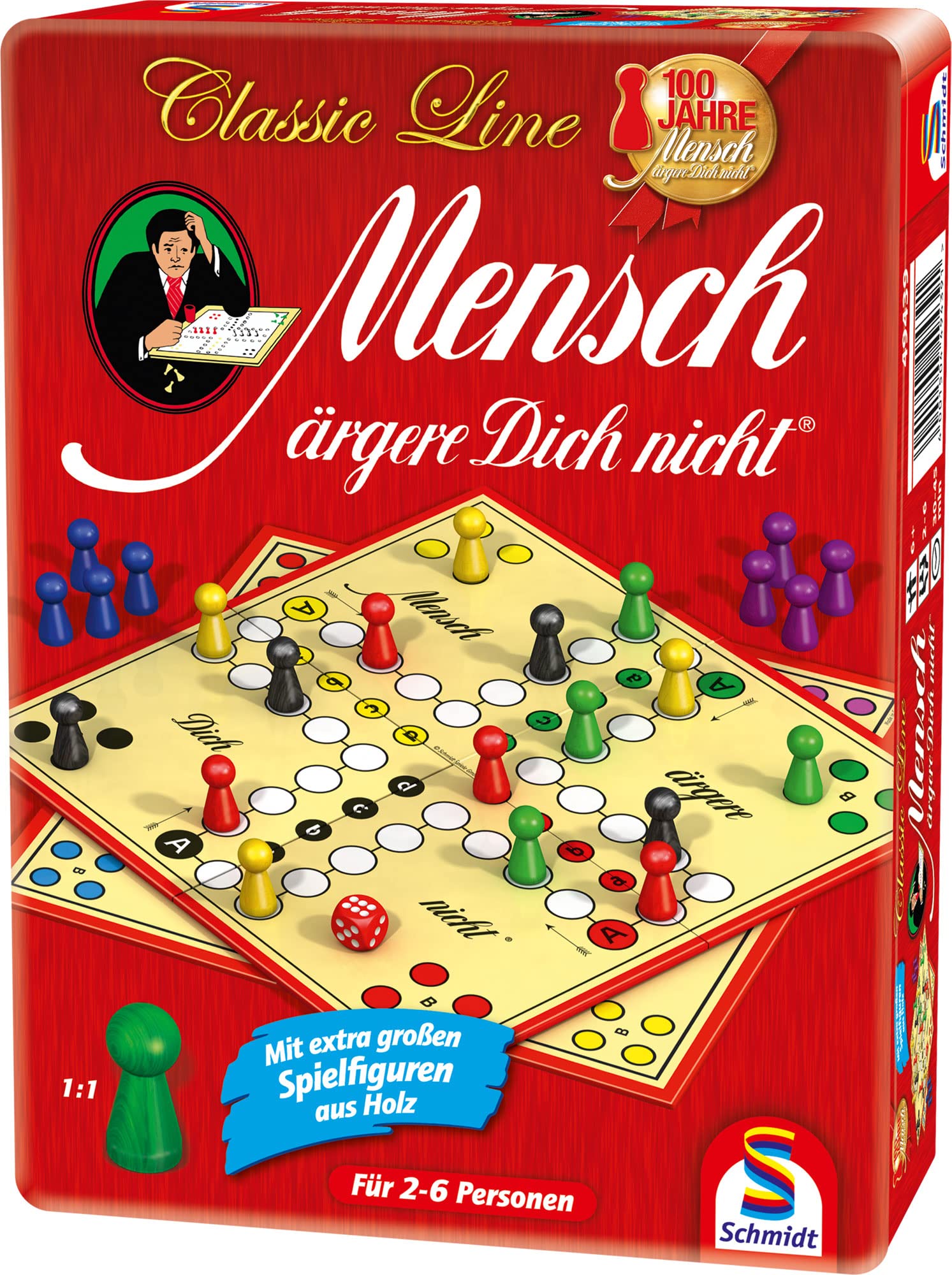 schmidt-mensch-rgere-dich-nicht-metalldose-holz-classic image 5