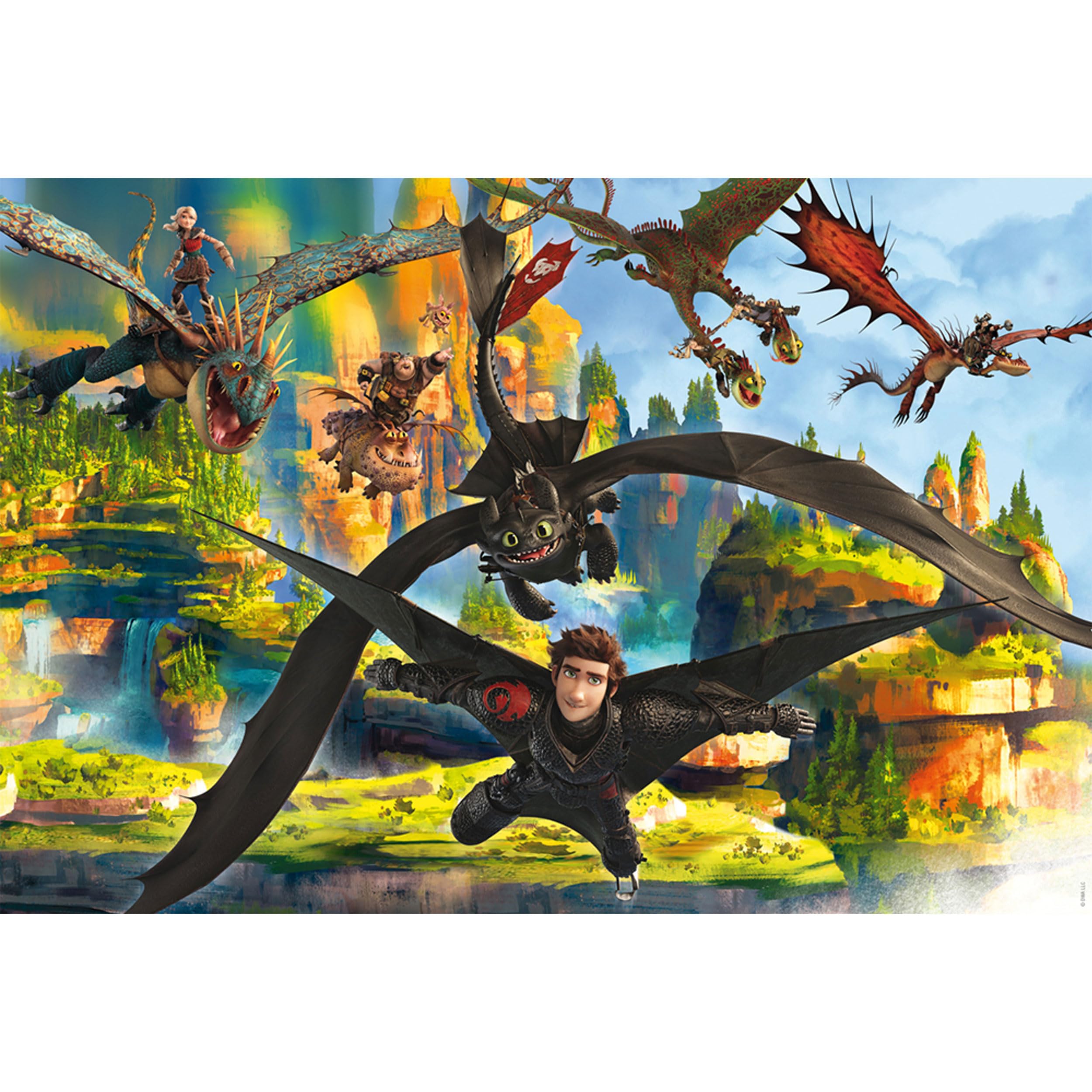 schmidt-spiele-56548-fliegende-drachen-kinderpuzzle-150-teile image 2