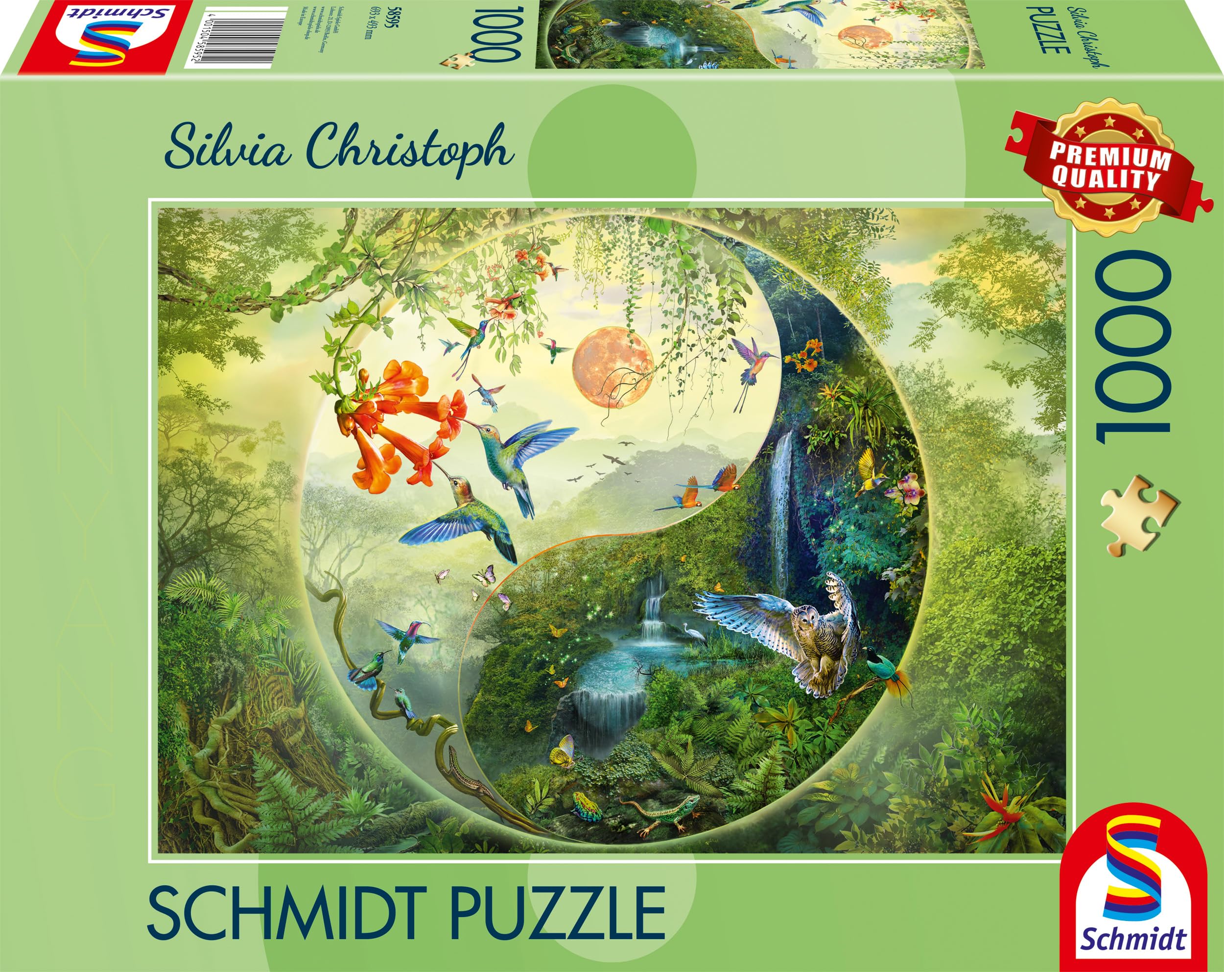 schmidt-spiele-im-wald-der-kolibris-58595-puzzle-1000-teile image 5