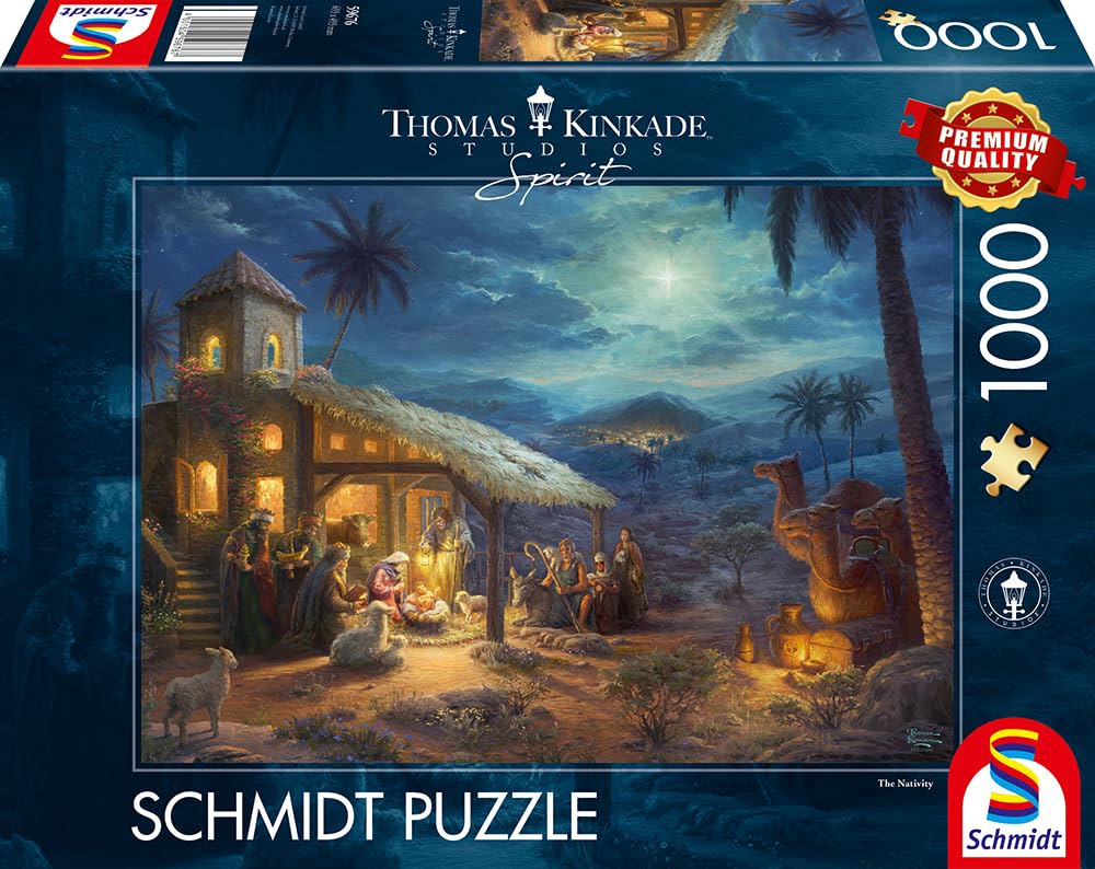 schmidt-thomas-kinkade-spirit-die-geburt-puzzle-1000-teile image 4