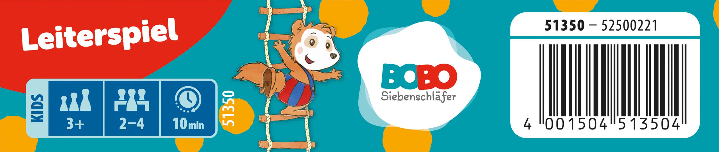 schmidt-spiele-classic-line-bobo-siebenschl-fer-leiterspiel-metalldose image 2