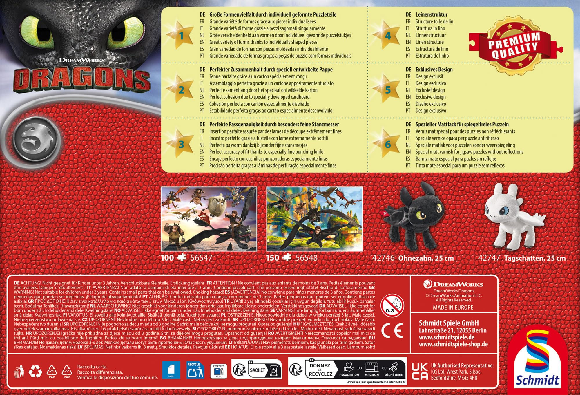 schmidt-spiele-dragons-56547-kinderpuzzle-drachenreiter-100-teile image 8