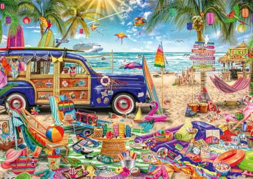 schmidt-spiele-thomas-kinkade-sonnige-auszeit-am-strand-puzzle-1000-teile image 5