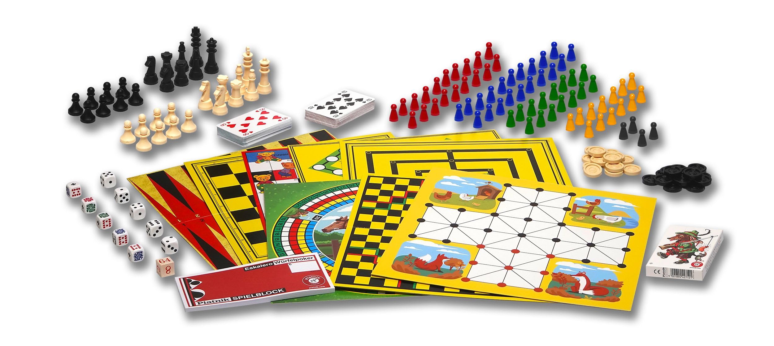 piatnik-spielesammlung-300-gesellschaftsspiel-klassiker-box image 2