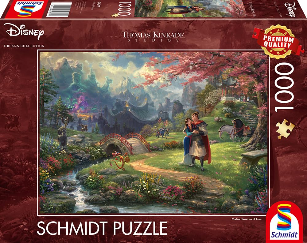 schmidt-spiele-thomas-kinkade-disney-mulan-puzzle-1000-teile image 4