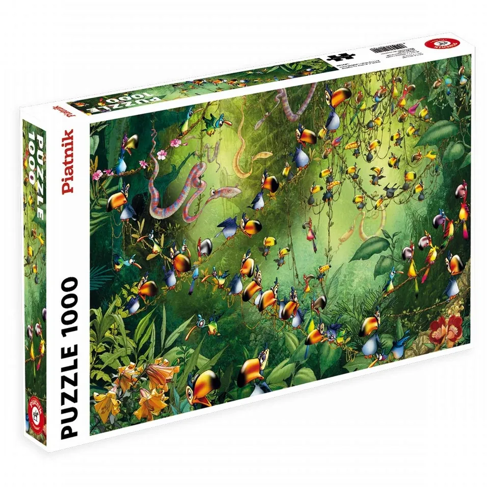 piatnik-5491-tukan-im-dschungel-puzzle-1000-teile image 1