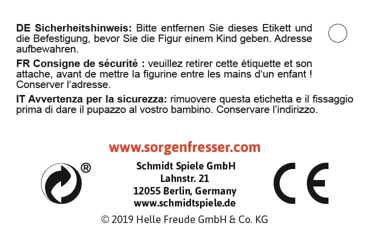 schmidt-spiele-sorgenfresser-enno-42315-pl-schfigur-21-cm-gold image 5