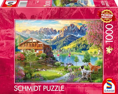 schmidt-spiele-58886-erholung-in-den-dolomiten-puzzle-1000-teile image 8