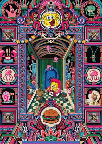 schmidt-spiele-spongebobs-verr-ckte-welt-58587-puzzle-1000-teile-matt image 4