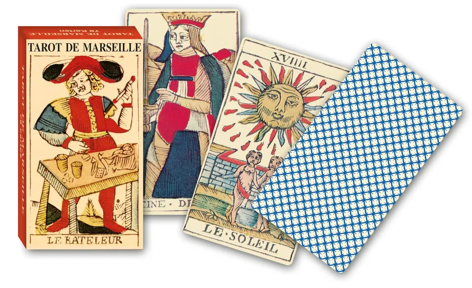 piatnik-tarot-de-marseille-19451-tarotkarten-marseille-design image 1