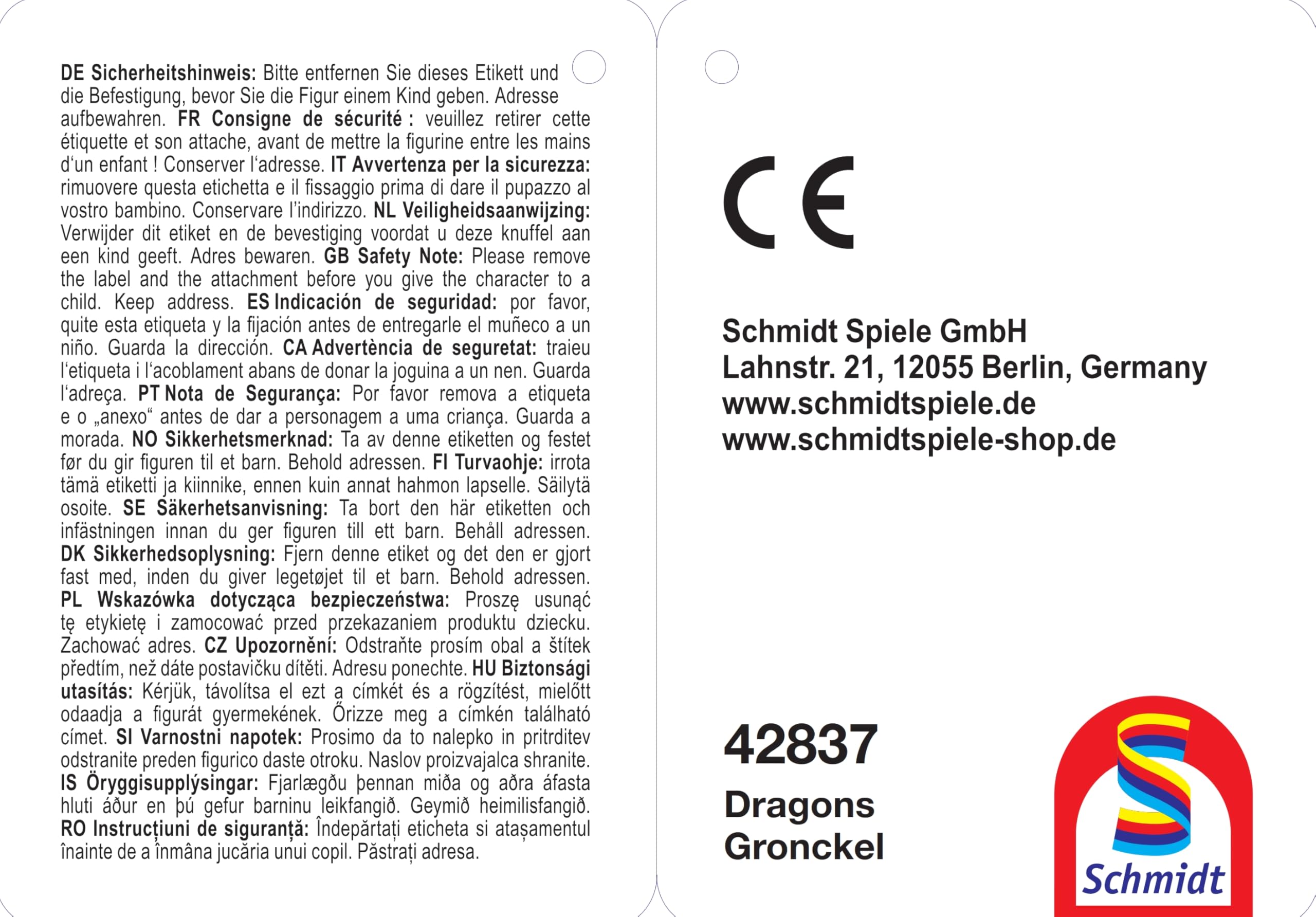 schmidt-spiele-dragons-gronckel-42837-pl-schfigur-25-cm image 3