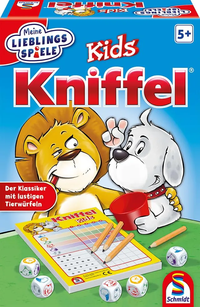 schmidt-spiele-kniffel-kids-40535-w-rfelspiel-tierw-rfel-ab-5-jahren image 1