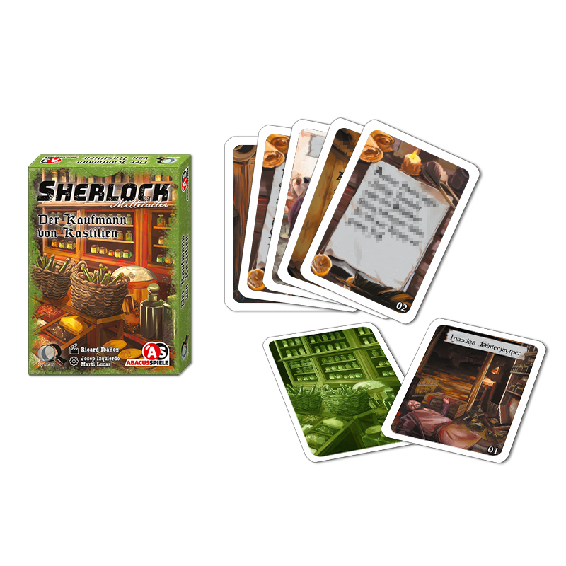 abacusspiele-sherlock-kaufmann-von-kastilien-krimispiel-mittelalter image 3