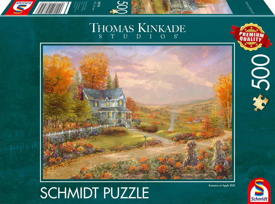 schmidt-spiele-thomas-kinkade-herbst-in-apple-hill-puzzle-500-teile image 1