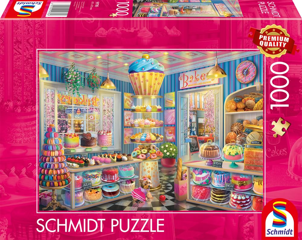 schmidt-spiele-thomas-kinkade-bunte-b-ckerei-puzzle-1000-teile image 4