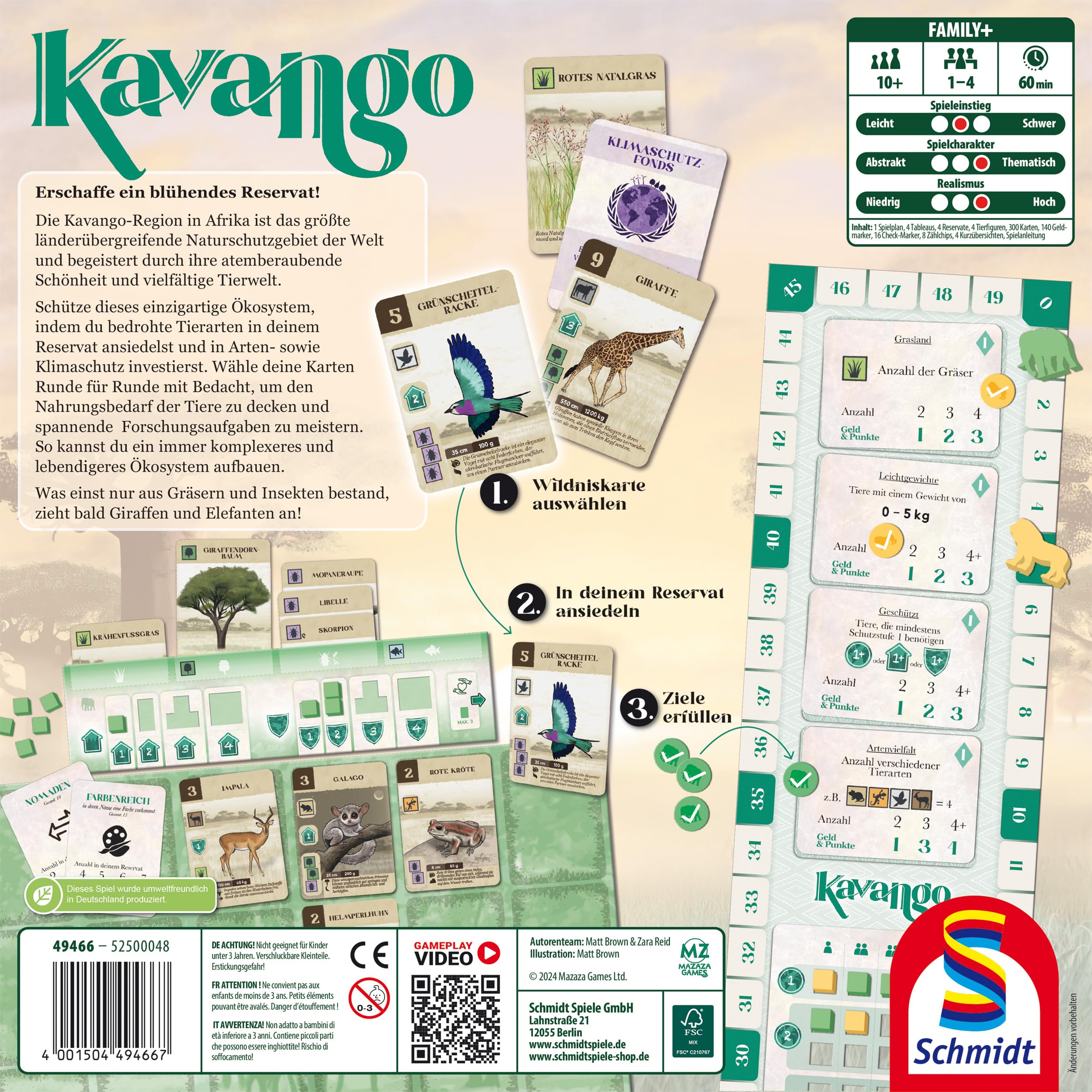 schmidt-classic-line-kavango-strategiespiel-ab-10-jahren image 2