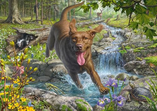 schmidt-thomas-kinkade-fr-hlingsspaziergang-puzzle-1000-teile image 4