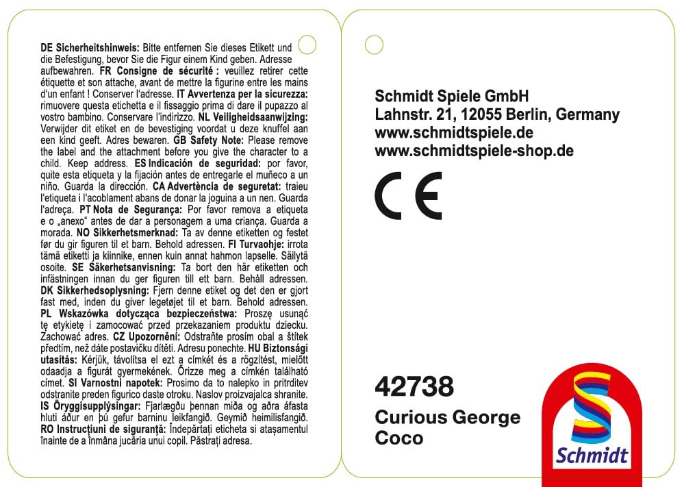 schmidt-spiele-sorgenfresser-coco-pl-schtier-17-5-cm-affe image 6
