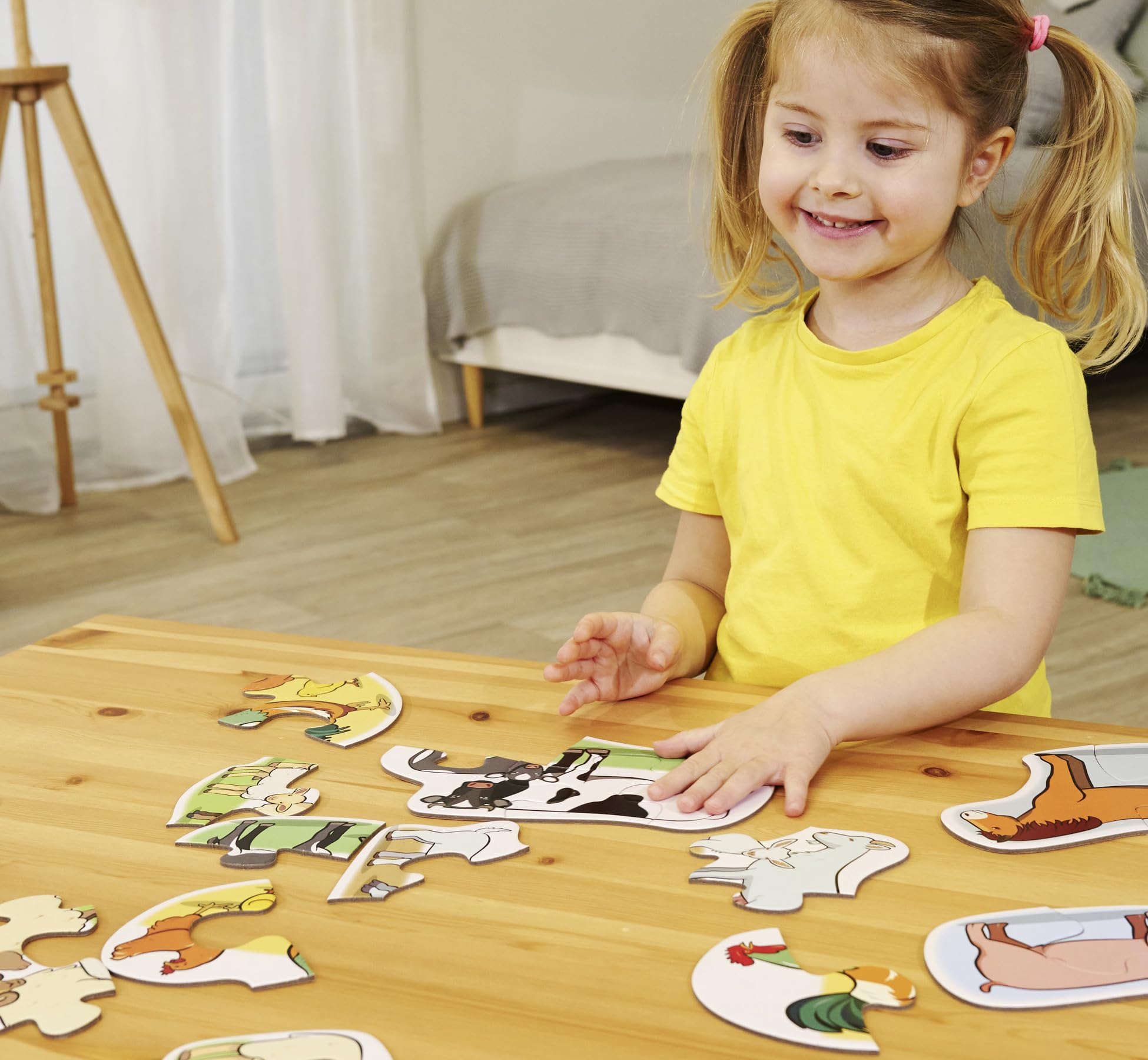 noris-6-erste-puzzles-bauernhoftiere-ab-2-jahren-2-5-teile image 7