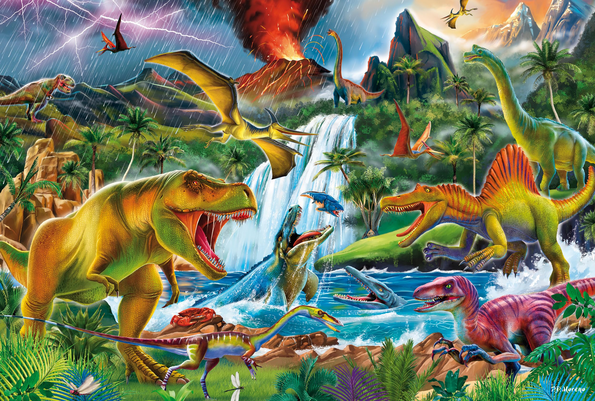 schmidt-spiele-56535-faszinierende-urzeitriesen-puzzle-200-teile-ab-8 image 4