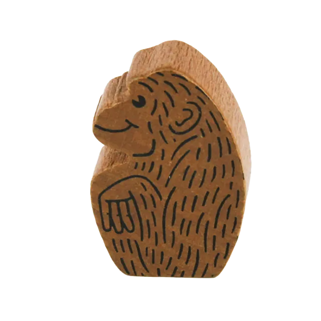 abacusspiele-zooloretto-affe-spielfigur-braun-ersatzteil image 1