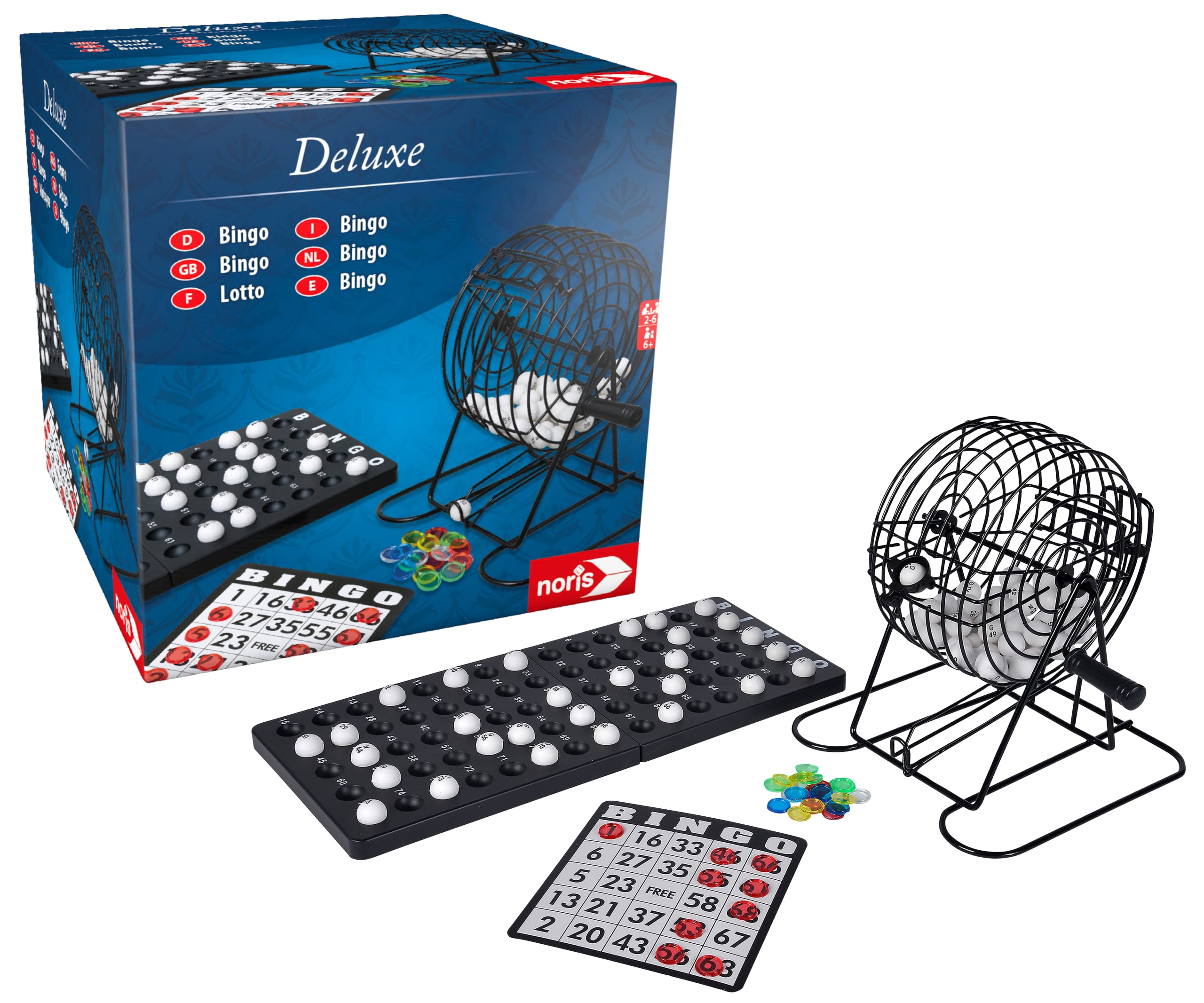 noris-deluxe-bingo-bingospiel-mit-trommel-90-kugeln image 1