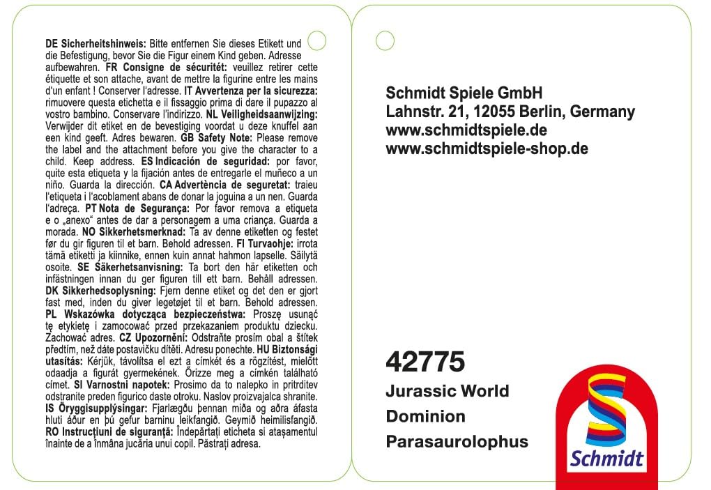 schmidt-spiele-rex-42775-parasaurolophus-pl-schfigur-27-cm image 2