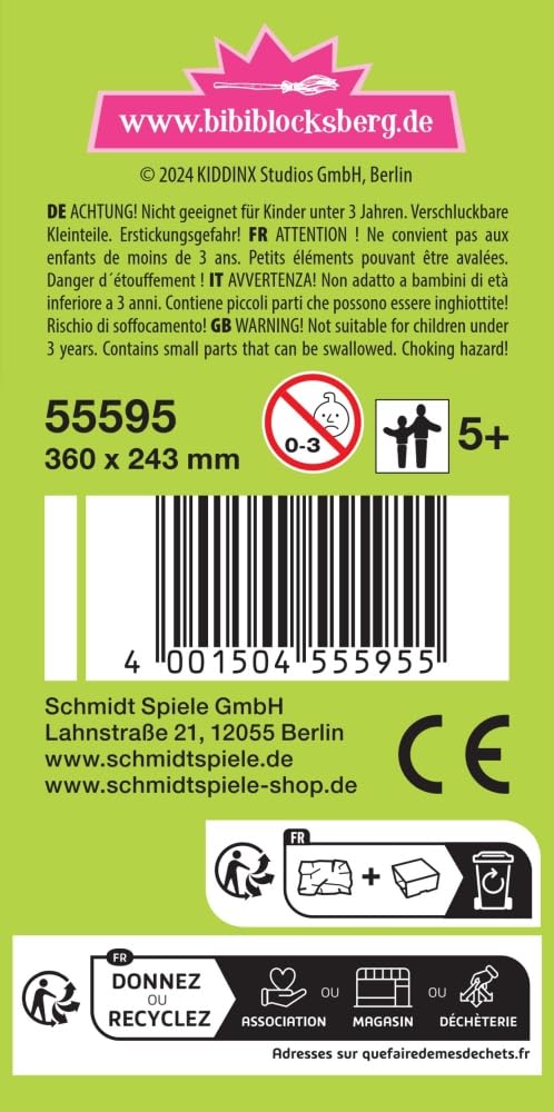schmidt-bibi-blocksberg-55595-kinderpuzzle-metallkoffer-60-100-teile image 2