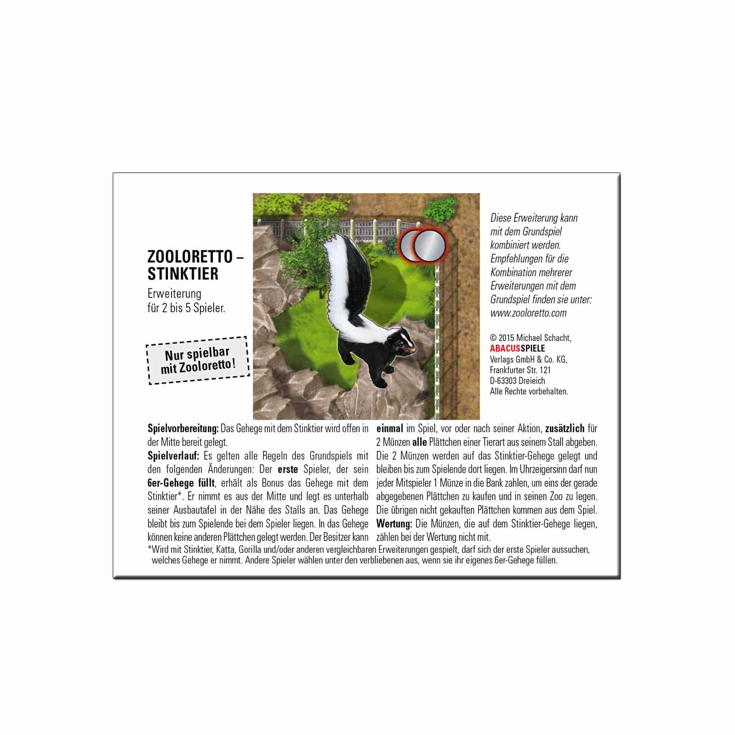 abacusspiele-zooloretto-stinktier-goodie-erweiterung image 1