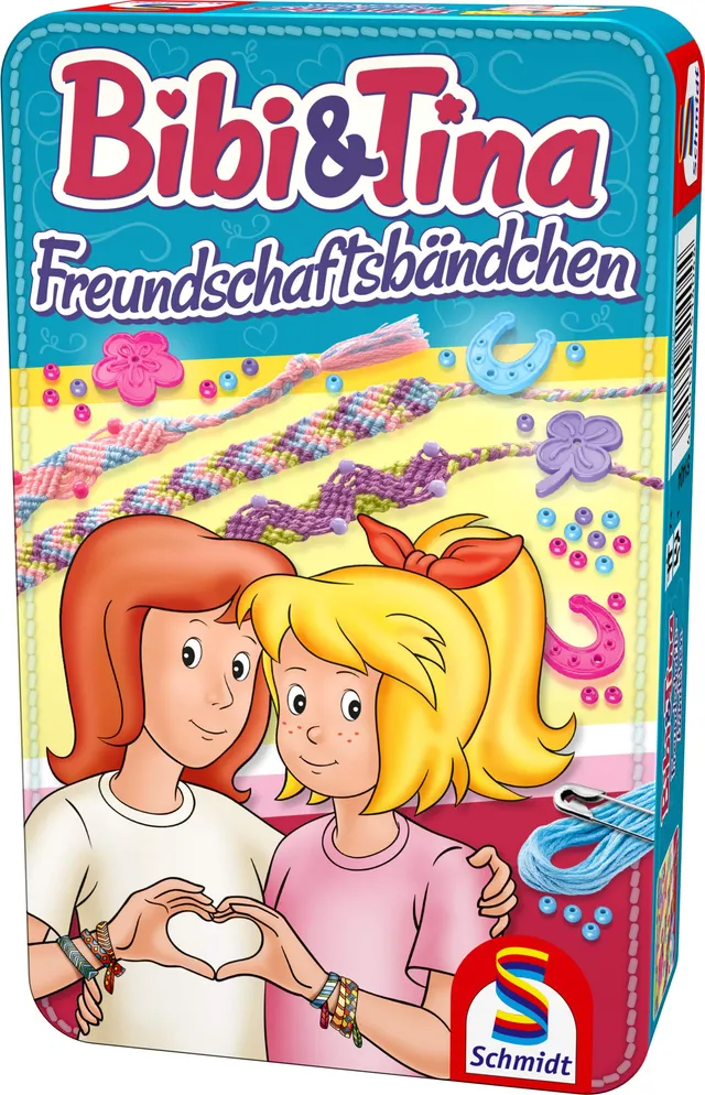 schmidt-spiele-classic-line-bibi-und-tina-51404-bastelset-t-rkis image 1