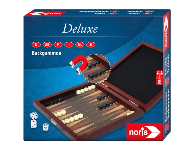 noris-deluxe-backgammon-reisespiel-magnetisch-holz-box image 1
