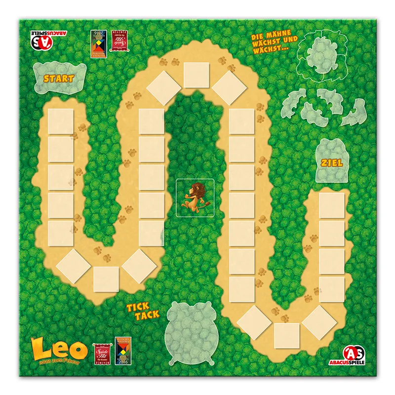 abacusspiele-zooloretto-leo-spielmatte-zubeh-r-familienspiel image 1