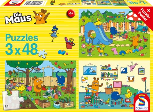 schmidt-spiele-die-maus-tag-kinderpuzzle-3x48-teile-ab-4-jahre image 7