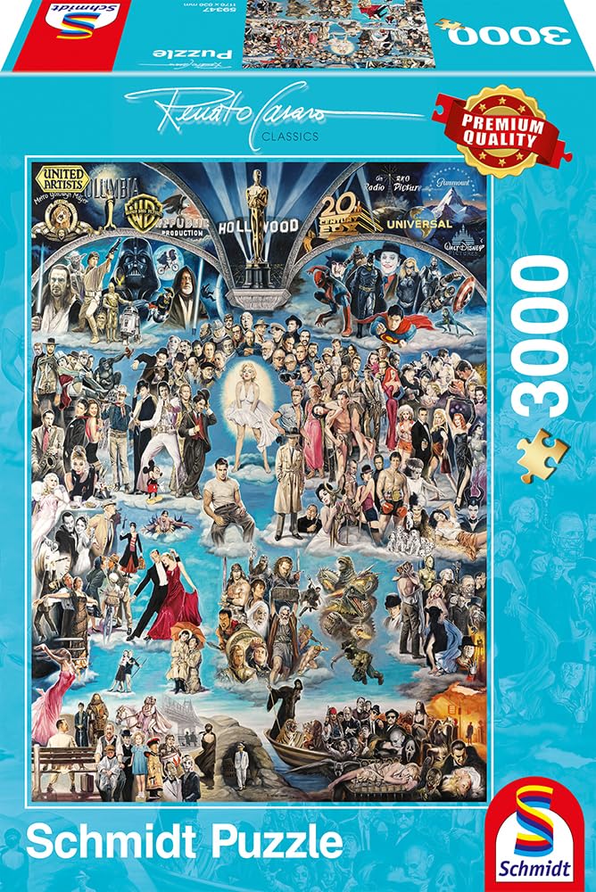 schmidt-my-artnoble-renato-casaro-puzzle-3000-teile-hollywood image 4