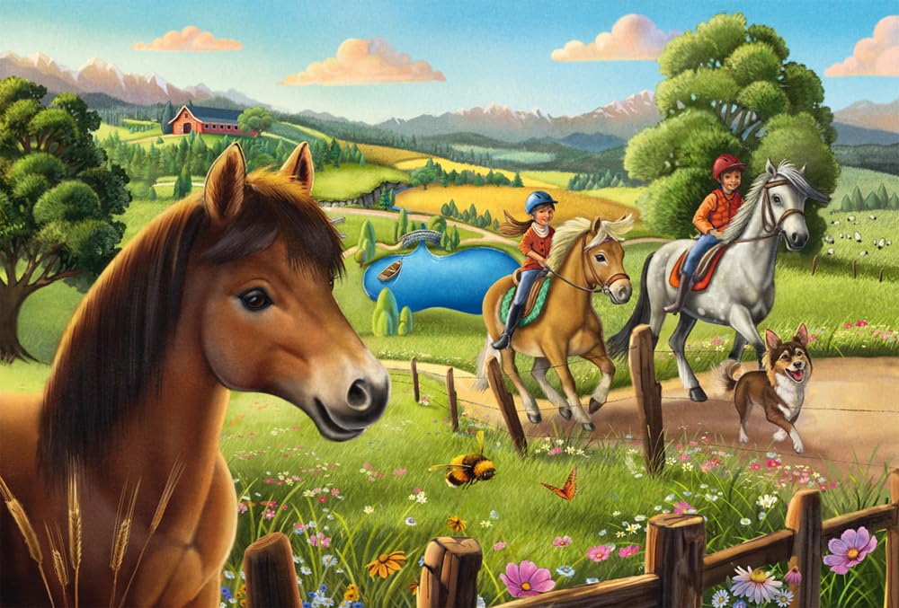 schmidt-meine-lieblingspferde-kinderpuzzle-3x48-teile-ab-4-j image 6