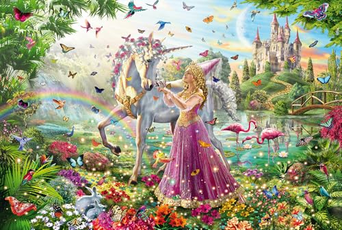 schmidt-thomas-kinkade-fee-zauberwald-puzzle-200-teile image 6