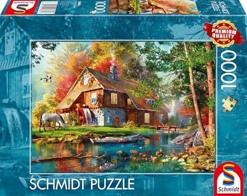 schmidt-thomas-kinkade-wasserm-hle-herbst-puzzle-1000-teile image 8
