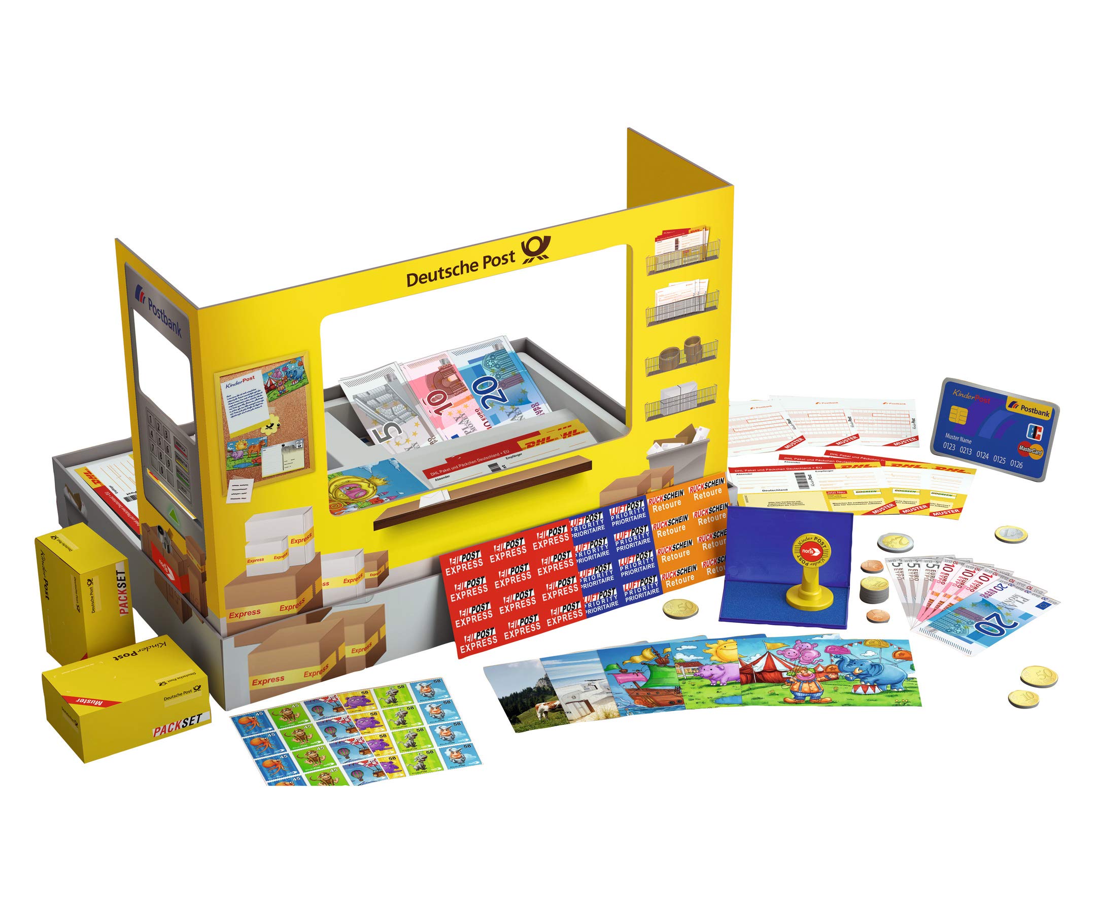 noris-deluxe-kinderpost-rollenspiel-postschalter-ab-4-jahren image 3