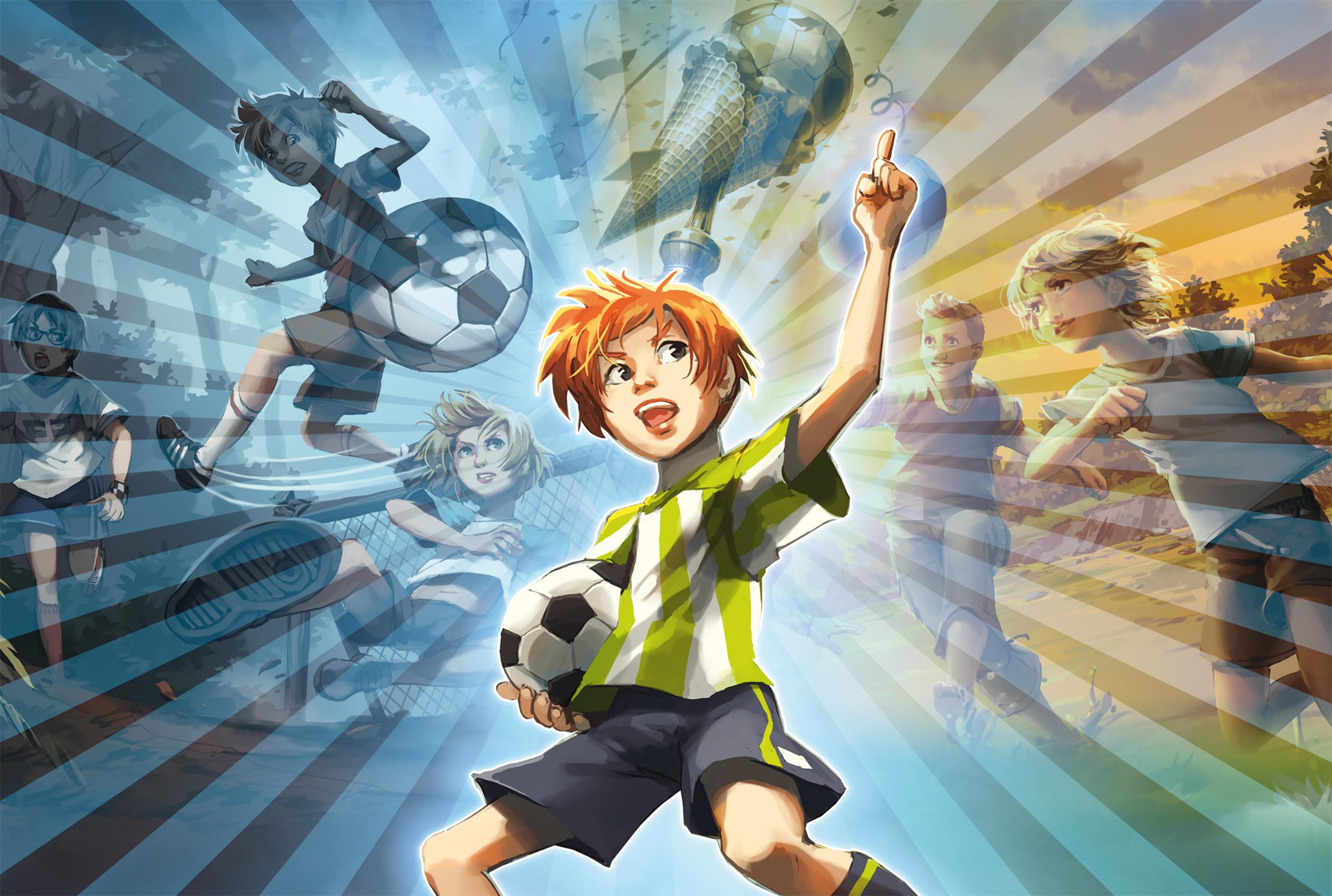schmidt-spiele-56595-die-fussballbande-kampfgeist-puzzle-100-teile-ab-6-jahre image 1