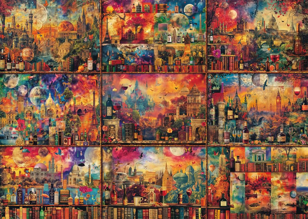 schmidt-thomas-kinkade-auf-reisen-puzzle-2000-teile image 1