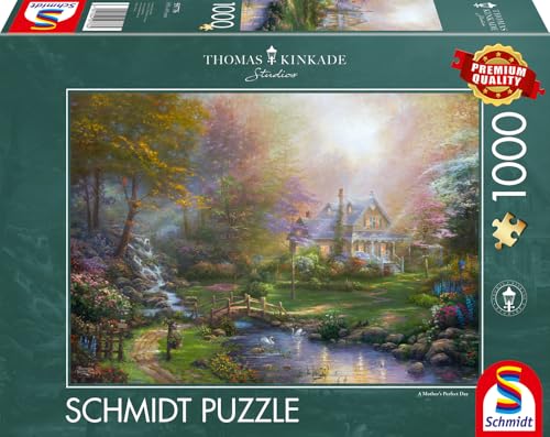 schmidt-thomas-kinkade-a-mother-s-perfect-day-puzzle-1000-teile image 8