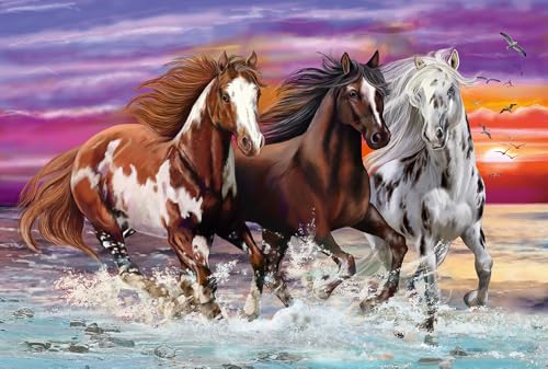 schmidt-spiele-thomas-kinkade-wildes-pferde-trio-puzzle-200-teile-ab-8 image 6