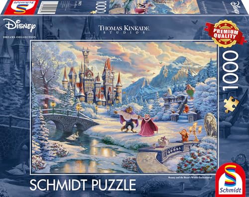 schmidt-spiele-thomas-kinkade-sch-ne-und-biest-puzzle-1000-teile image 8