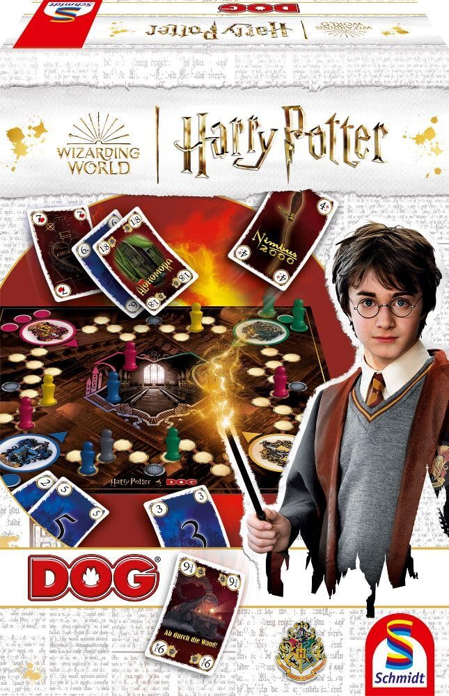 schmidt-spiele-dog-harry-potter-familienspiel-2-4-spieler-ab-8-jahren image 1
