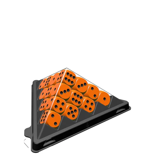 abacusspiele-w-rfelpyramide-mini-orange-w-rfelbecher-spiel image 1