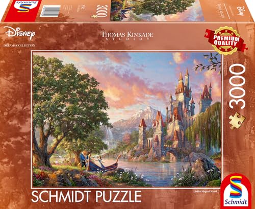 schmidt-thomas-kinkade-belles-magical-world-puzzle-3000-teile image 8