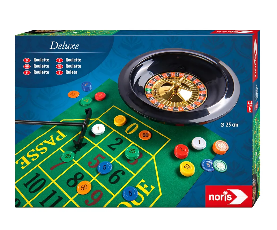 noris-deluxe-roulette-set-25-cm-mit-jetons-ab-6-jahren image 1
