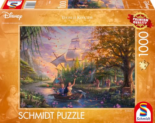 schmidt-thomas-kinkade-disney-pocahontas-puzzle-1000-teile image 8