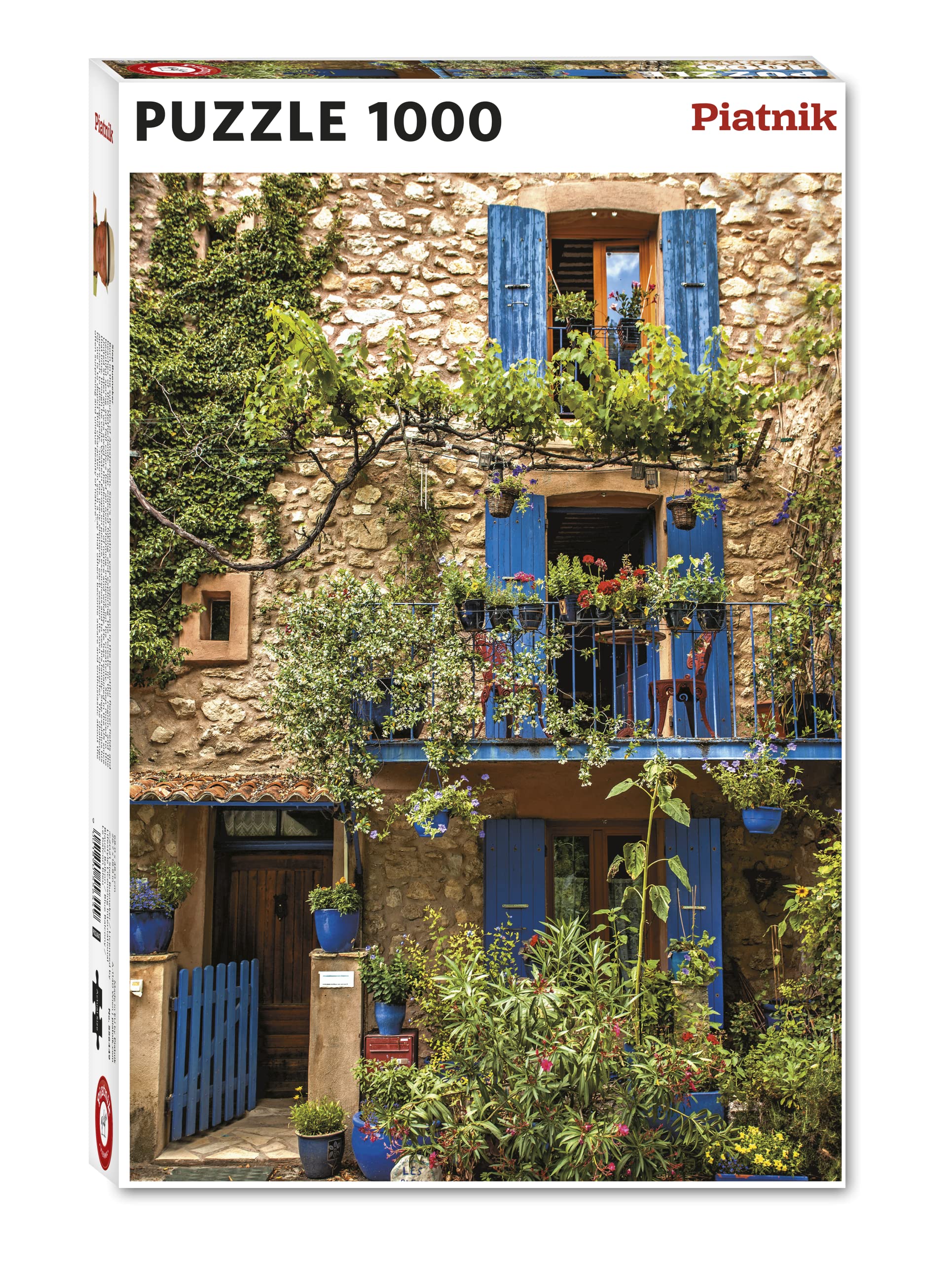 piatnik-5564-blauer-balkon-puzzle-1000-teile image 1