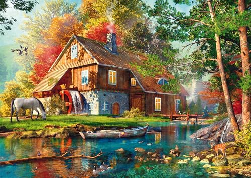 schmidt-thomas-kinkade-wasserm-hle-herbst-puzzle-1000-teile image 5